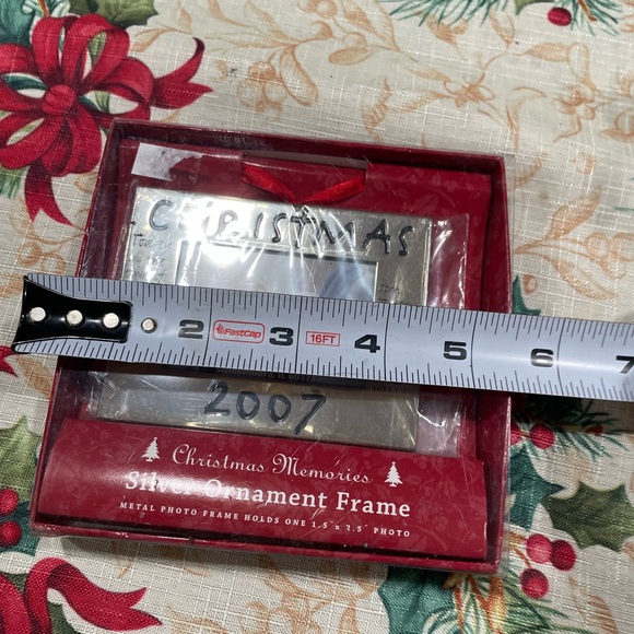 Christmas picture frame ornament - Picture 3 of 4